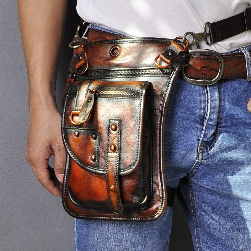 Belt Waist Pack Drop Leg Cross Over Bag