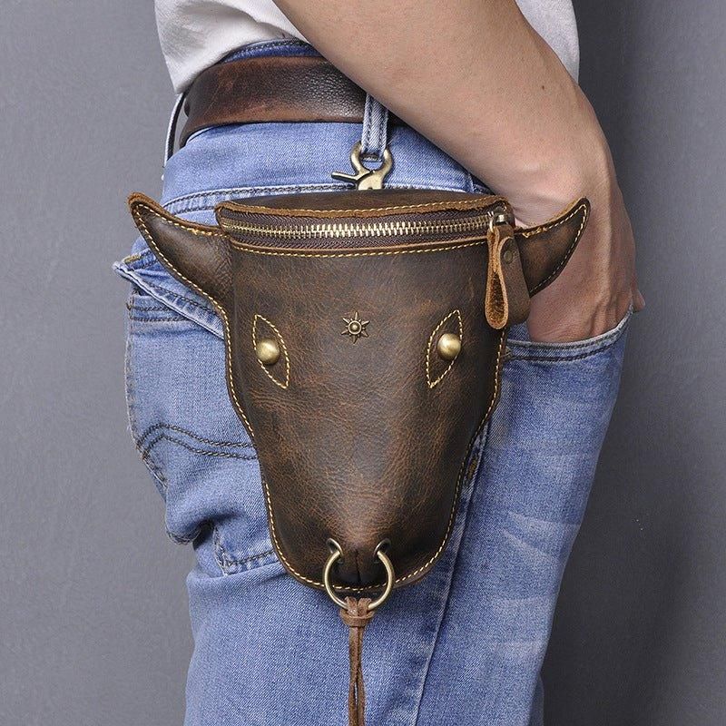 Cool Cow Head Comb Fanny Pack