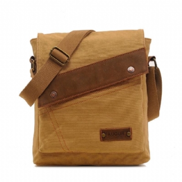 Fashion Cotton Canvas Cross Body Táska Férfiaknak