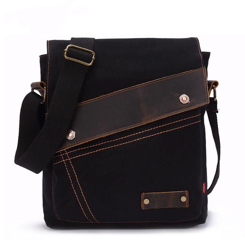 Fashion Cotton Canvas Cross Body Táska Férfiaknak