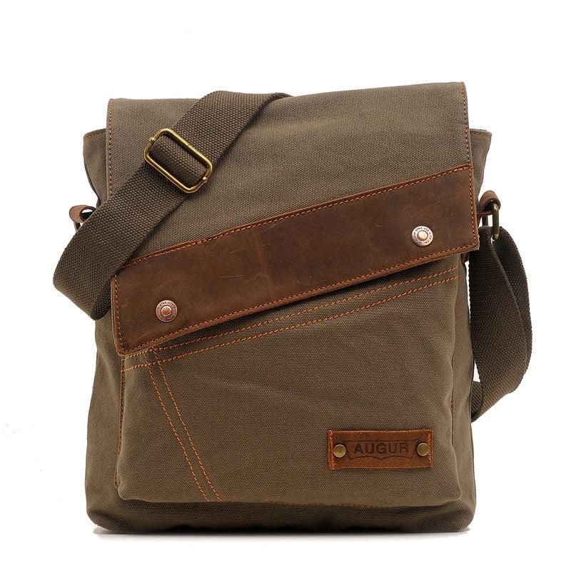 Fashion Cotton Canvas Cross Body Táska Férfiaknak