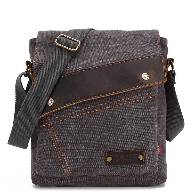 Fashion Cotton Canvas Cross Body Táska Férfiaknak