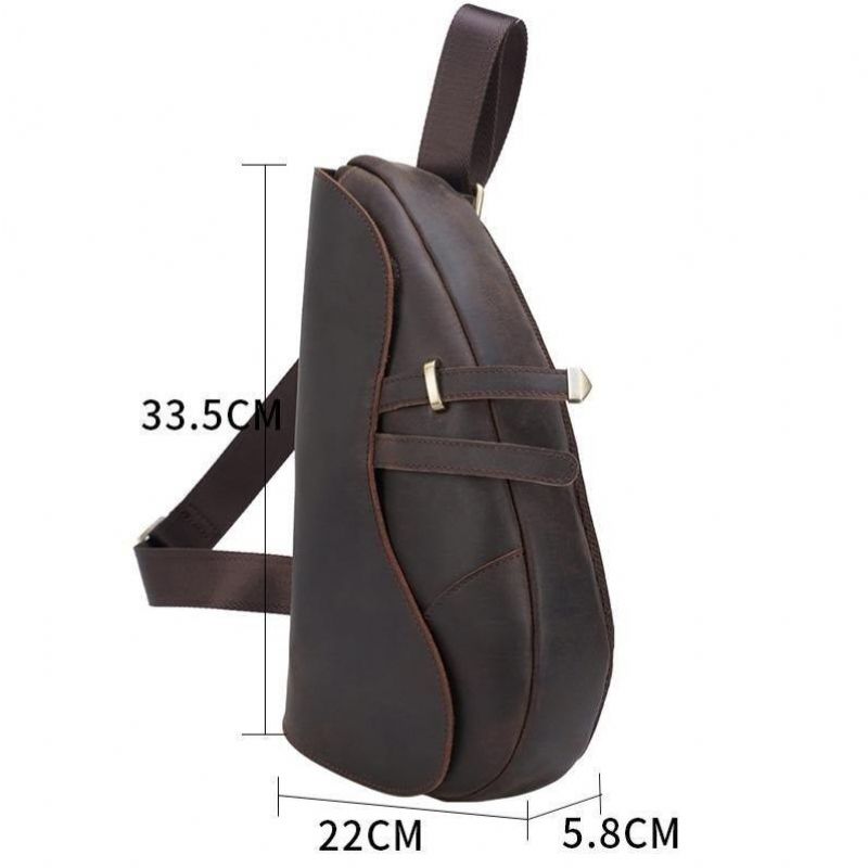 Férfi Bőrtáska Alkalmi Crossbody Táskák