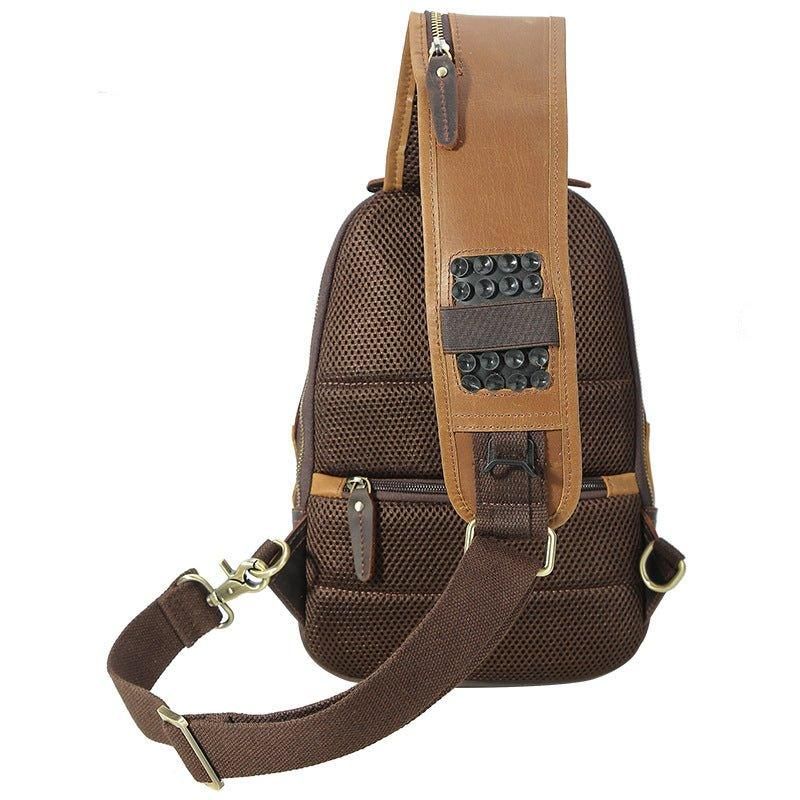 Férfi Crossbody Bőr Csomag