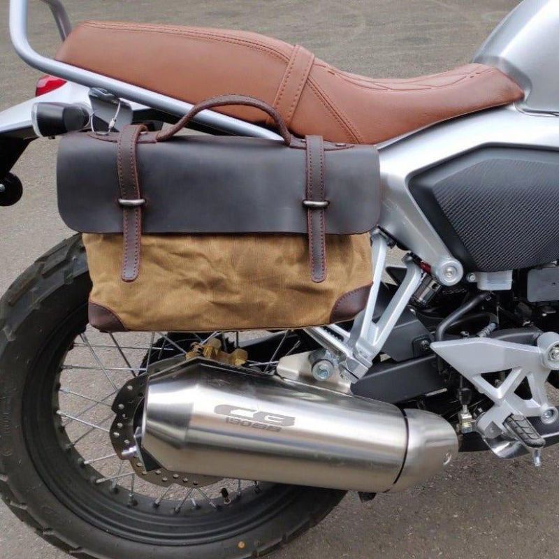 Retro Canvas Messenger Bag Aktatáska Motoros Táskák