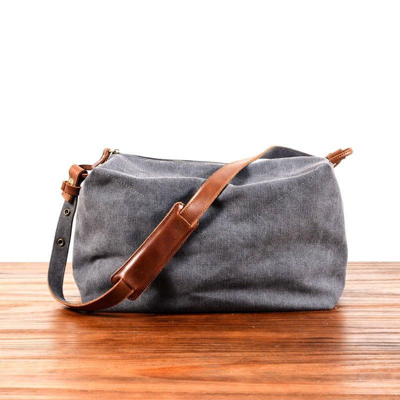 Vászon Crossbody Messenger Bag Férfi