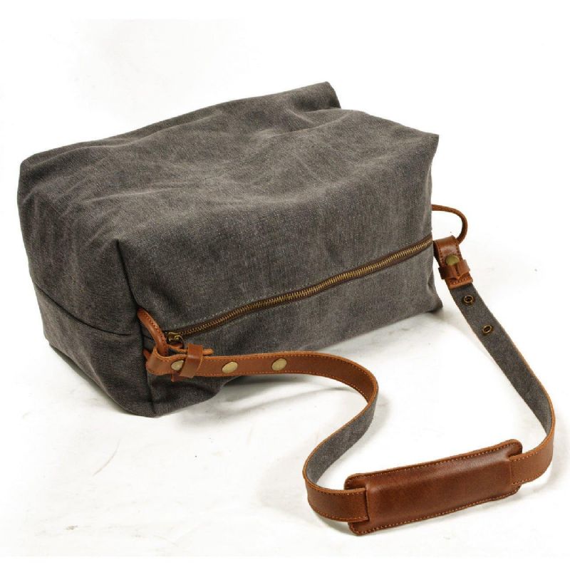 Vászon Crossbody Messenger Bag Férfi