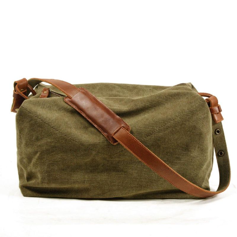 Vászon Crossbody Messenger Bag Férfi