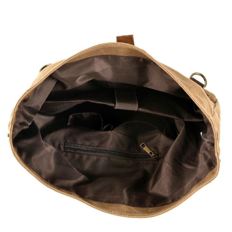 Vintage Canvas Messenger Bag Laptop És Motobags