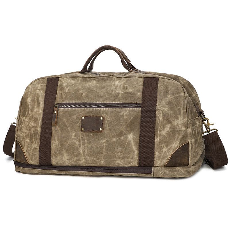 Waxed Canvas Weekender Duffle Bag Hátizsák